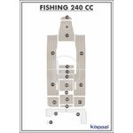 Tapete-PVC-Thermo-Deck-Classic-para-Fishing-240-CC-Cockpit-Areia-friso-Preto