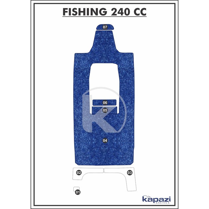 Tapete-Textil-Nauti-Clean-para-Fishing-240-CC-Cockpit-Azul-Maritimo-com-Borda