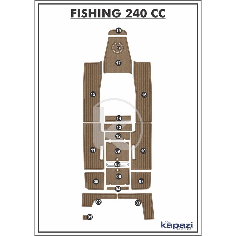 Tapete-PVC-Thermo-Deck-Beach-para-Fishing-240-CC-Completo-Natural-friso-Preto