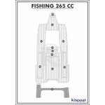 Tapete-PVC-Thermo-Deck-Comfort-para-Fishing-265-CC-Plataforma-Cinza-friso-Preto