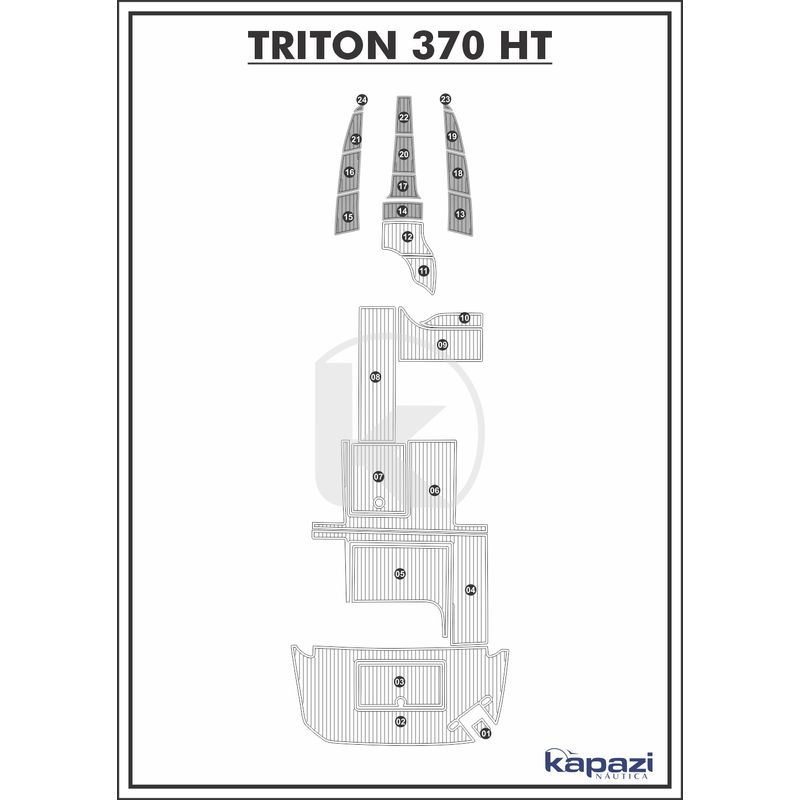 tapete-pvc-thermo-deck-comfort-para-triton-370-ht-proa-cinza-friso-preto