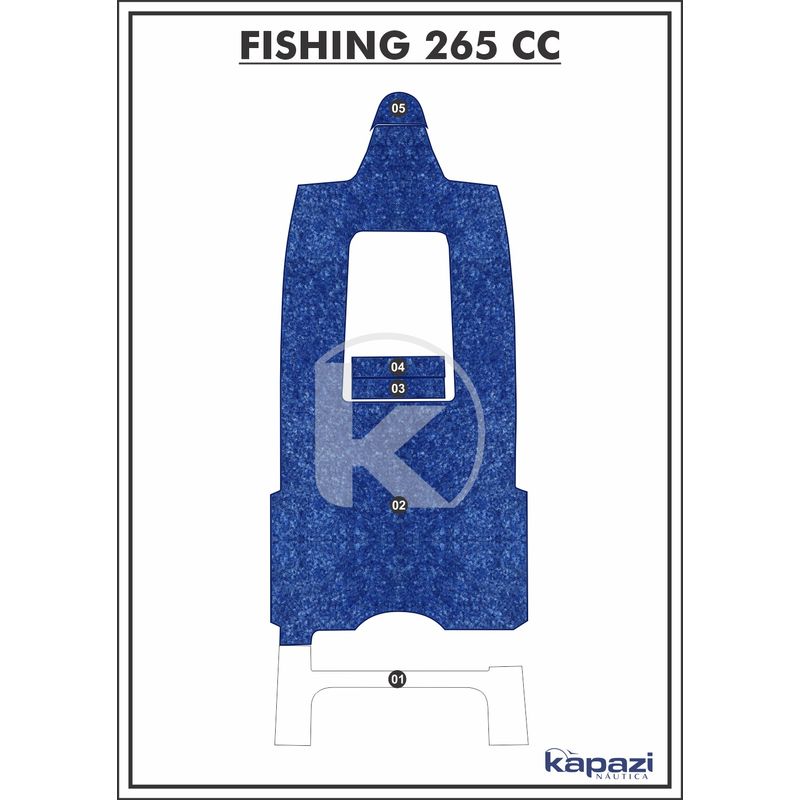 Tapete-Textil-Nauti-Clean-para-Fishing-265-CC-Cockpit-Azul-Maritimo-com-Borda