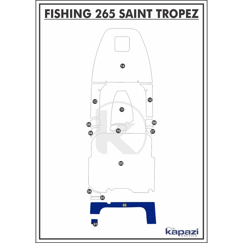 Tapete-PVC-Vinil-Kap-para-Fishing-265-Saint-Tropez-Plataforma-Azul-Royal