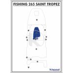 Tapete-Textil-Nauti-Clean-para-Fishing-265-Saint-Tropez-Cabine-Azul-Maritimo-com-Borda