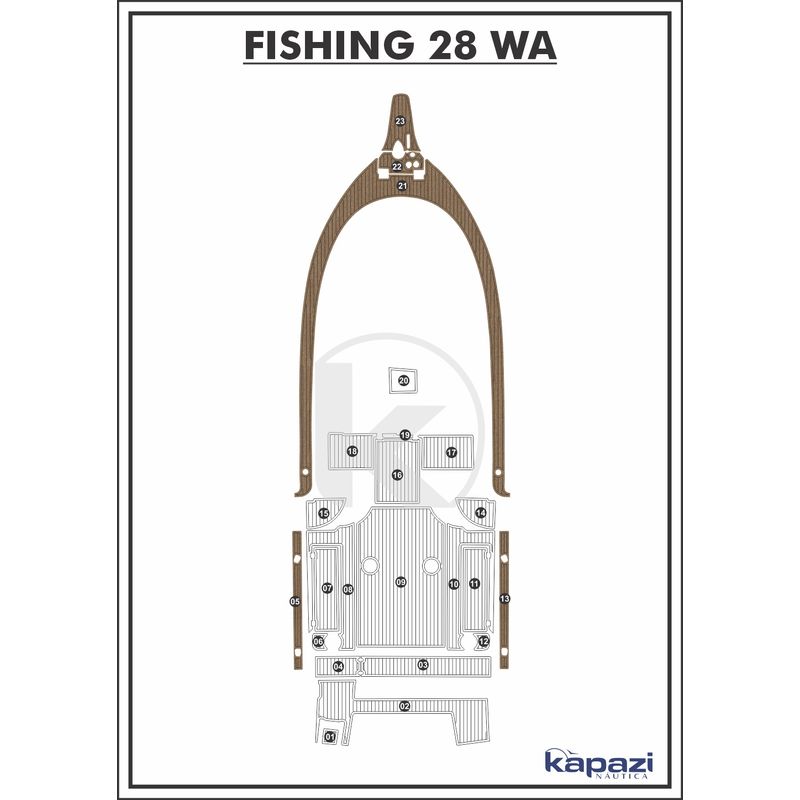 Tapete-PVC-Thermo-Deck-Beach-para-Fishing-28-WA-Passadico-Natural-friso-Preto