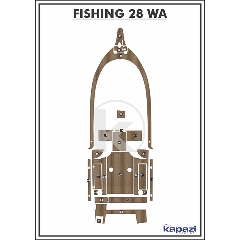 Tapete-PVC-Thermo-Deck-Beach-para-Fishing-28-WA-Completo-Natural-friso-Preto