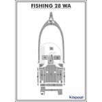 Tapete-PVC-Thermo-Deck-Comfort-para-Fishing-28-WA-Completo-Cinza-friso-Preto