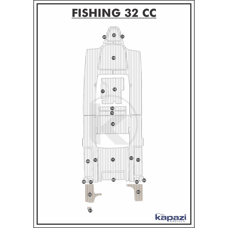 Tapete-PVC-Thermo-Deck-Classic-para-Fishing-32-CC-Plataforma-Areia-friso-Preto