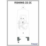 Tapete-PVC-Nautico-Trancado-para-Fishing-32-CC-Plataforma-Branco-e-Preto-com-Borda