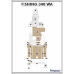Tapete-EVA-Soft-Tech-para-Fishing-340-WA-Cockpit-Areia-friso-Preto
