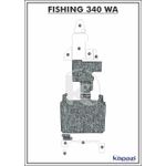 Tapete-PVC-Nautico-Trancado-para-Fishing-340-WA-Cockpit-Branco-e-Preto-com-Borda