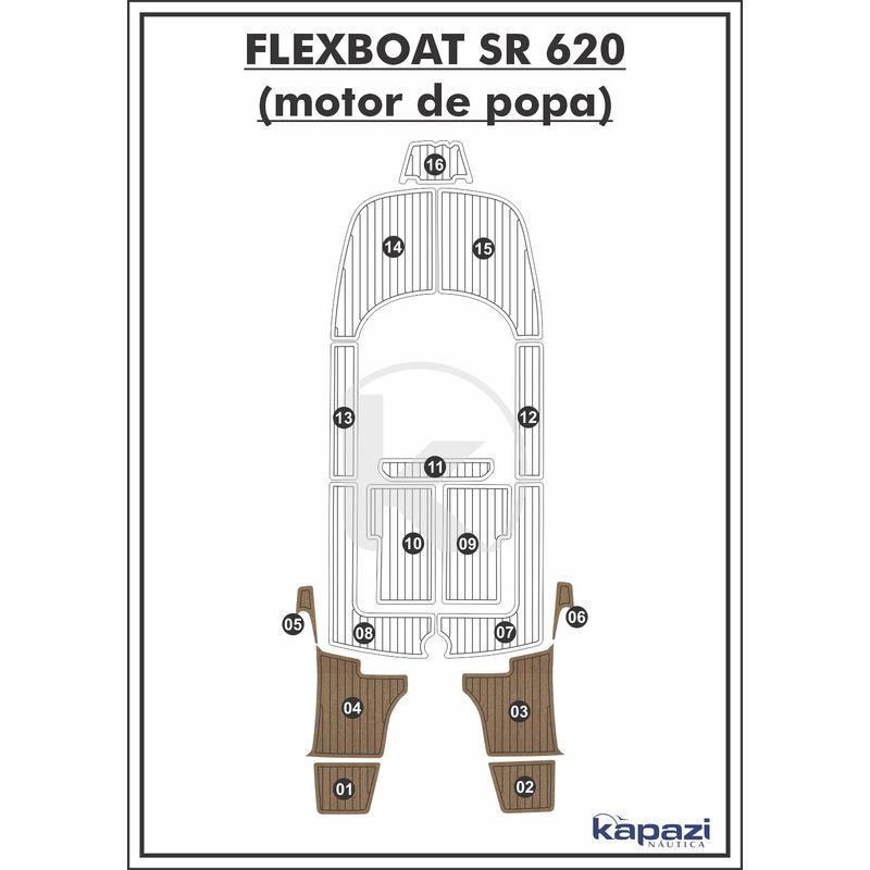 tapete-pvc-thermo-deck-beach-para-flexboat-sr-620-motor-de-popa-plataforma-natural-friso-preto