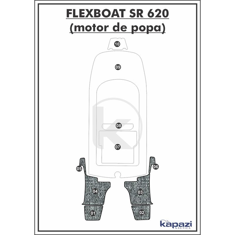 tapete-pvc-nautico-trancado-para-flexboat-sr-620-motor-de-popa-plataforma-branco-e-preto-com-borda