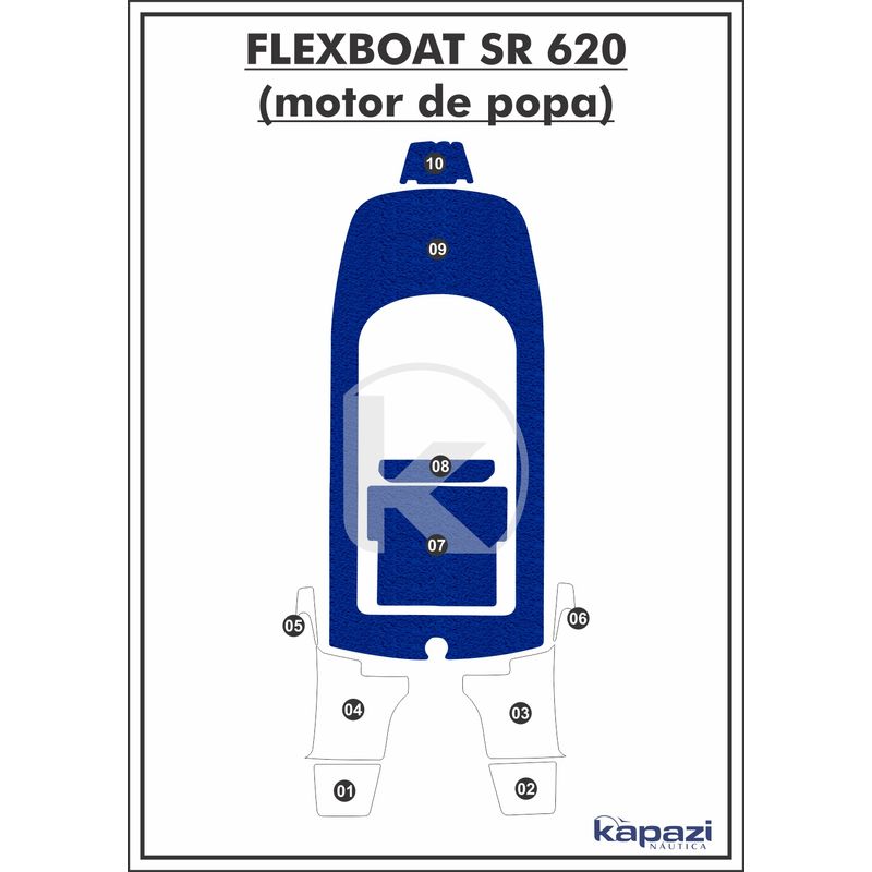tapete-pvc-vinil-kap-para-flexboat-sr-620-motor-de-popa-cockpit-azul-royal