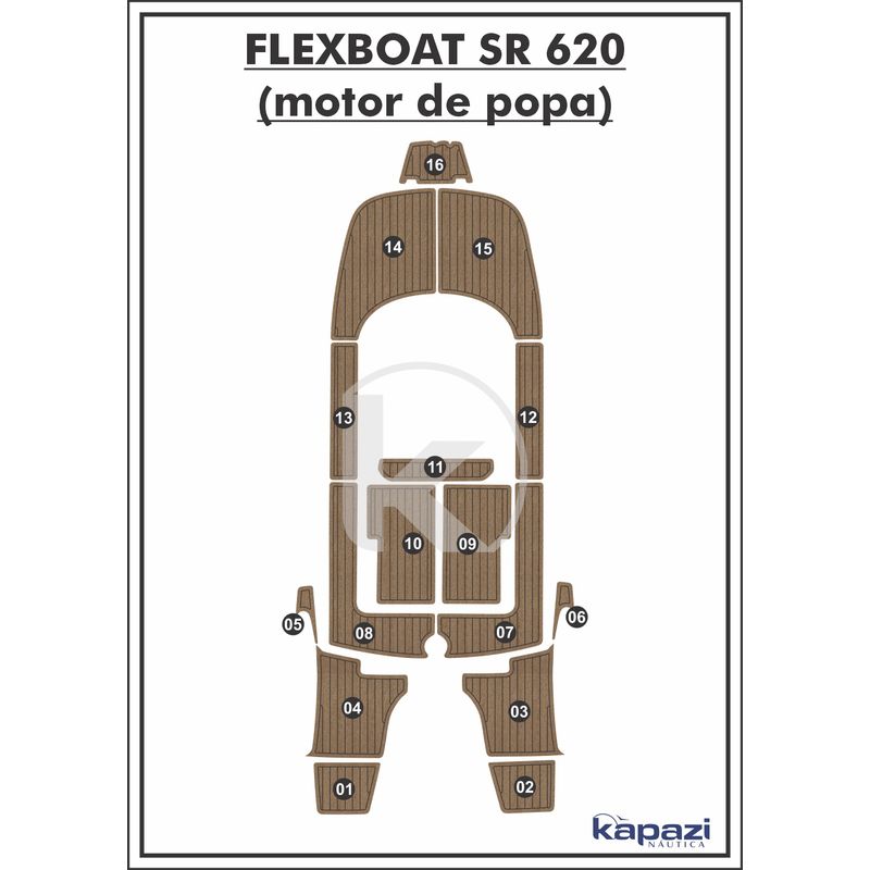 tapete-pvc-thermo-deck-beach-para-flexboat-sr-620-motor-de-popa-completo-natural-friso-preto