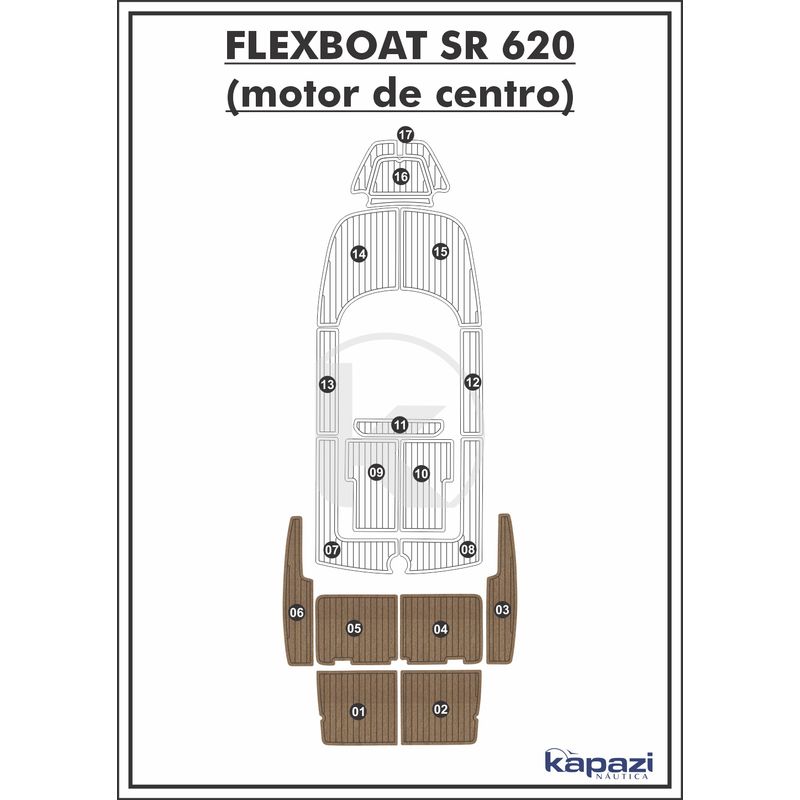tapete-pvc-thermo-deck-beach-para-flexboat-sr-620-motor-de-centro-plataforma-natural-friso-preto
