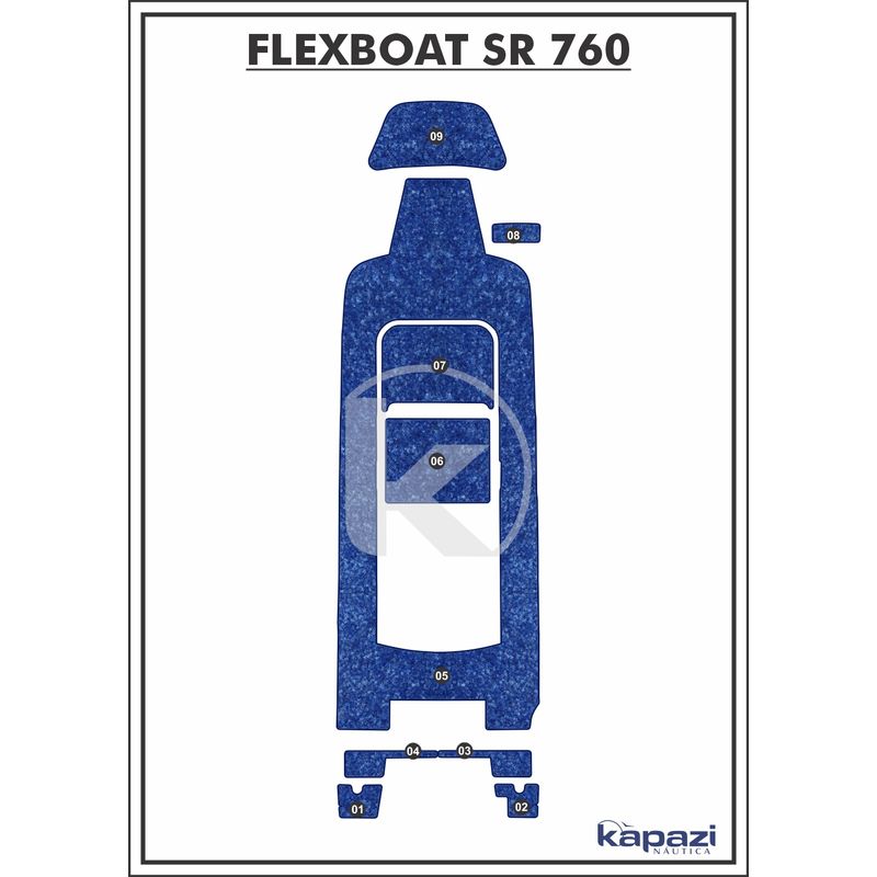 tapete-textil-nauti-clean-para-flexboat-sr-760-completo-azul-maritimo-com-borda