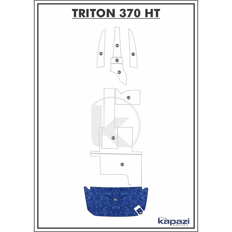 tapete-textil-nauti-clean-para-triton-370-ht-plataforma-azul-maritimo-com-borda