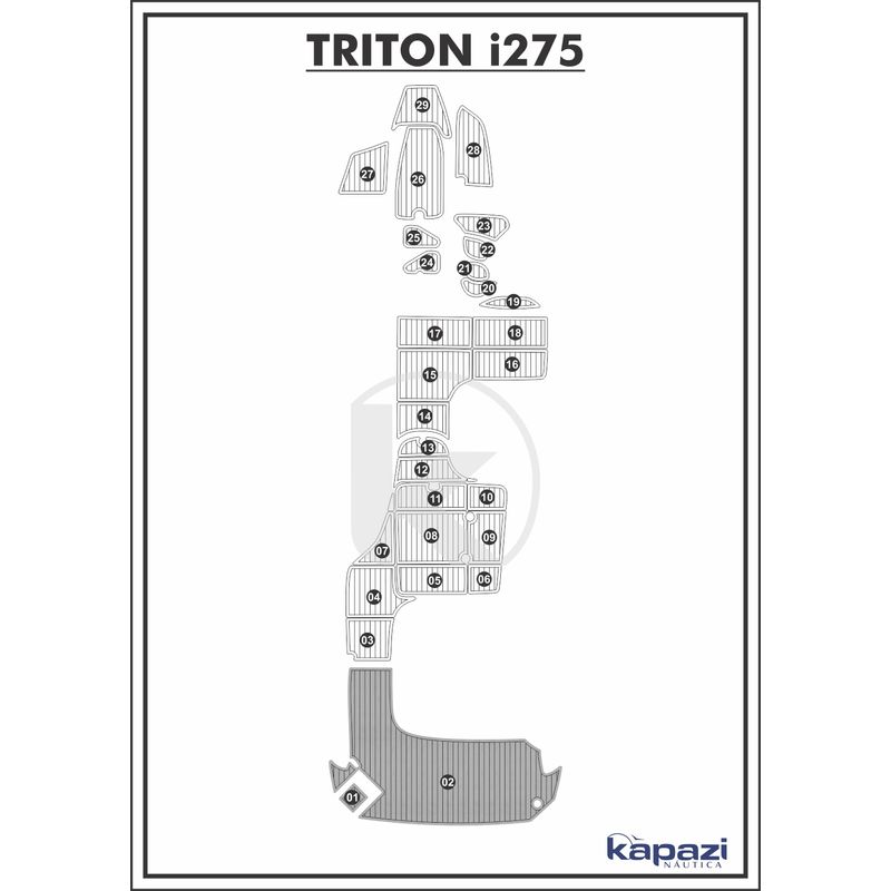 tapete-pvc-thermo-deck-comfort-para-triton-i-275-plataforma-cinza-friso-preto