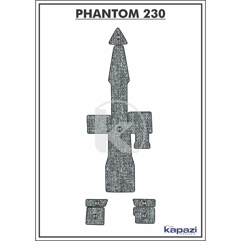 tapete-pvc-nautico-trancado-para-phantom-230-completo-branco-e-preto-com-borda