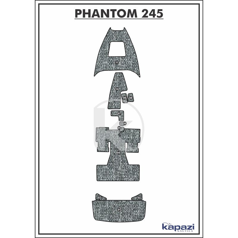 tapete-pvc-nautico-trancado-para-phantom-245-completo-branco-e-preto-com-borda