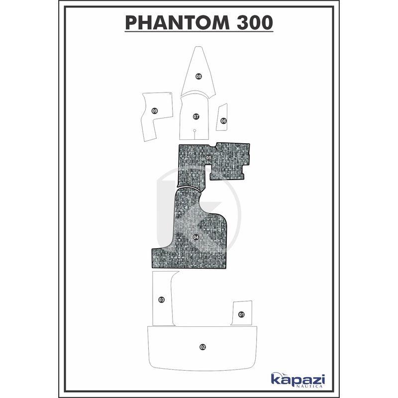 tapete-pvc-nautico-trancado-para-phantom-300-cockpit-branco-e-preto-com-borda