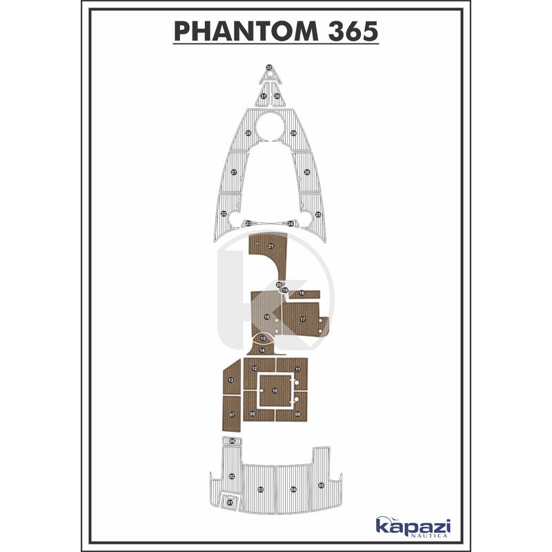 tapete-pvc-thermo-deck-beach-para-phantom-365-cockpit-natural-friso-preto