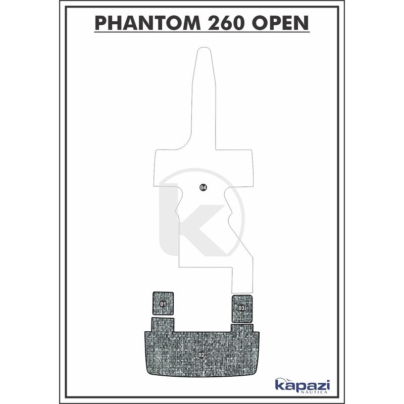 tapete-pvc-nautico-trancado-para-phantom-260-open-plataforma-branco-e-preto-com-borda