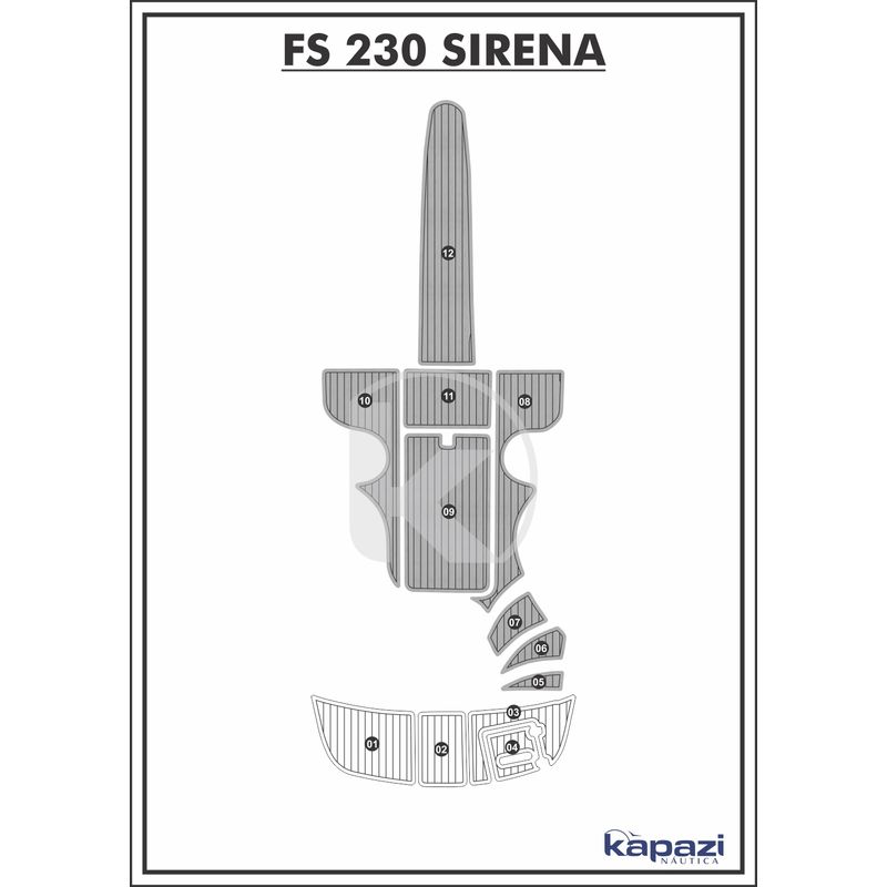tapete-pvc-thermo-deck-comfort-para-fs-230-sirena-cockpit-cinza-friso-preto