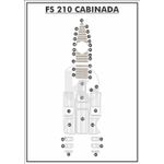 tapete-pvc-thermo-deck-classic-para-fs-210-cabinada-cabine-areia-friso-preto