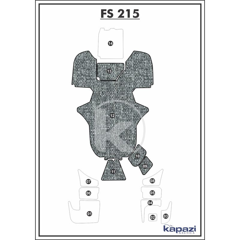tapete-pvc-nautico-trancado-para-fs-215-cockpit-branco-e-preto-com-borda