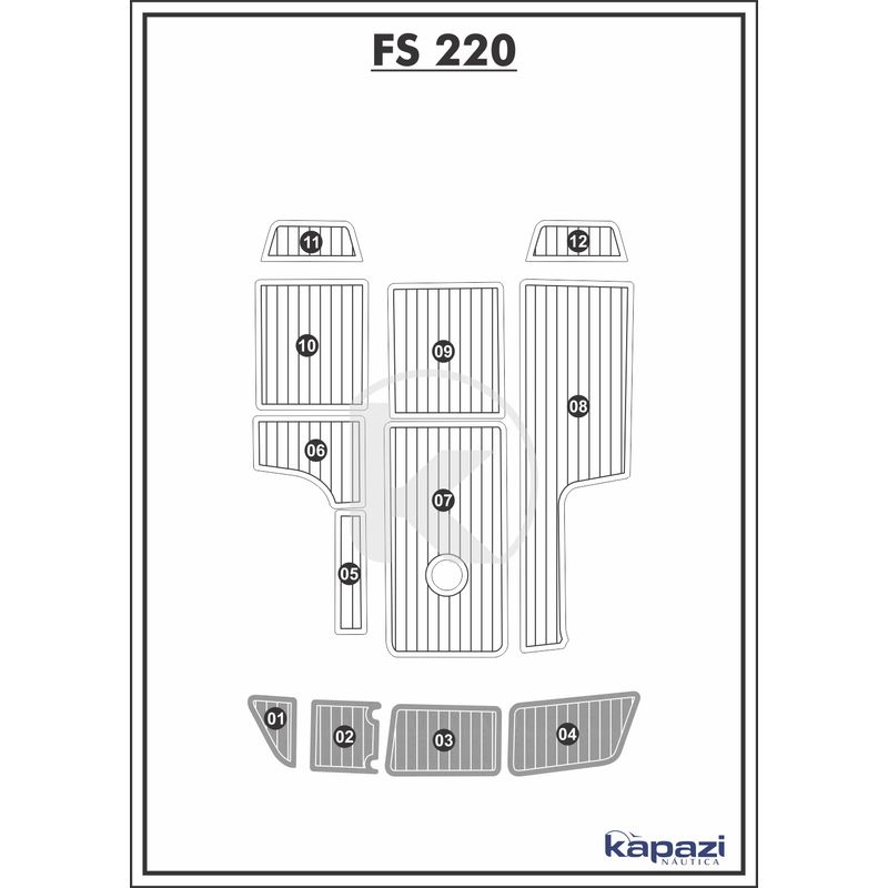 tapete-eva-soft-tech-para-fs-220-plataforma-cinza-friso-branco