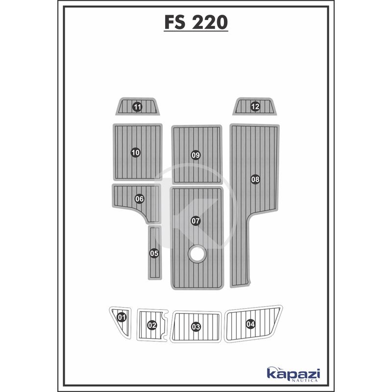 tapete-pvc-thermo-deck-comfort-para-fs-220-cockpit-cinza-friso-preto