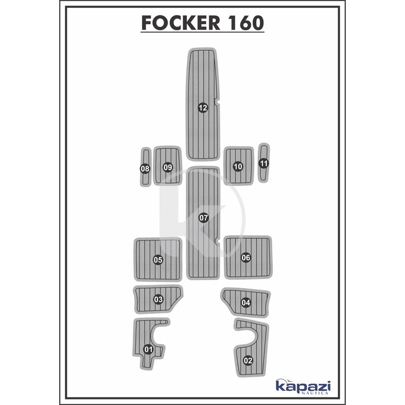 tapete-pvc-thermo-deck-comfort-para-focker-160-completo-cinza-friso-preto