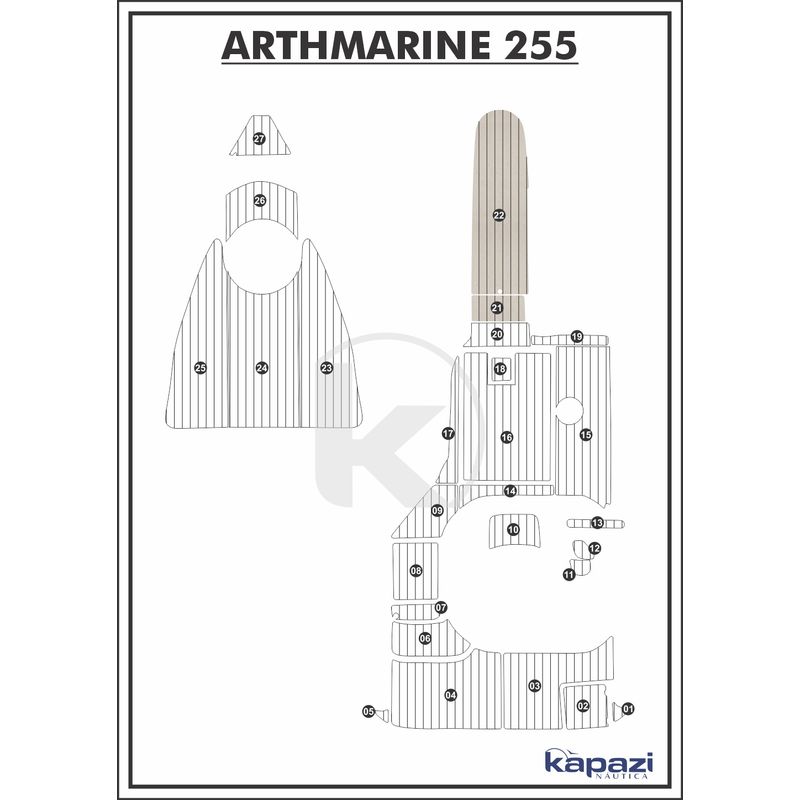 tapete-pvc-thermo-deck-classic-para-arthmarine-255-cabine-areia-friso-preto