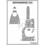 tapete-pvc-thermo-deck-comfort-para-arthmarine-255-completo-cinza-friso-preto