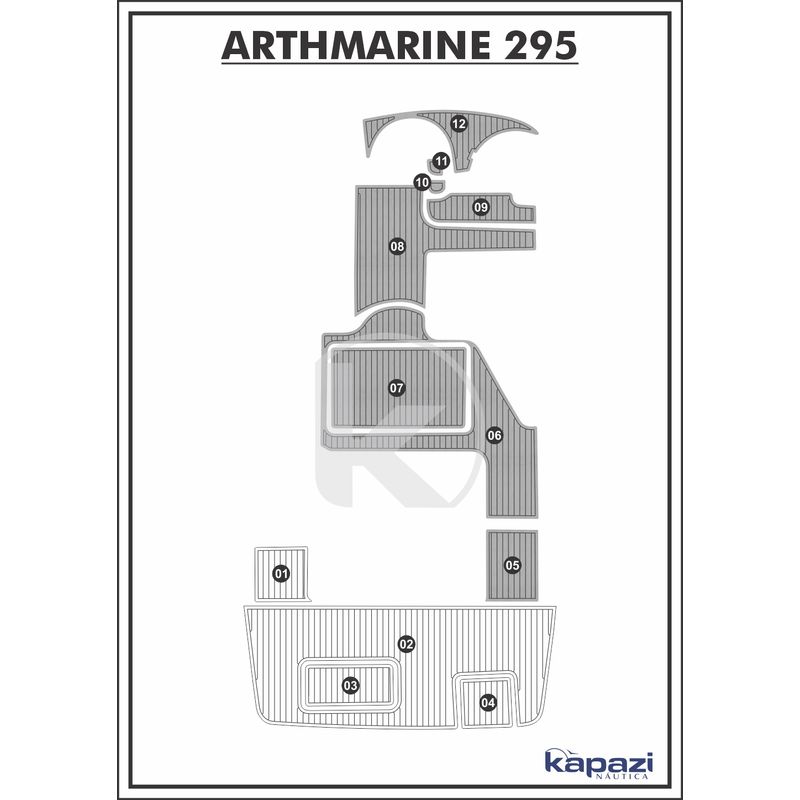 tapete-pvc-thermo-deck-comfort-para-arthmarine-295-cockpit-cinza-friso-preto