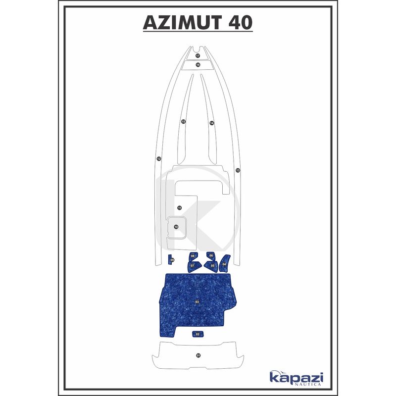 tapete-textil-nauti-clean-para-azimut-40-cockpit-azul-maritimo-com-borda