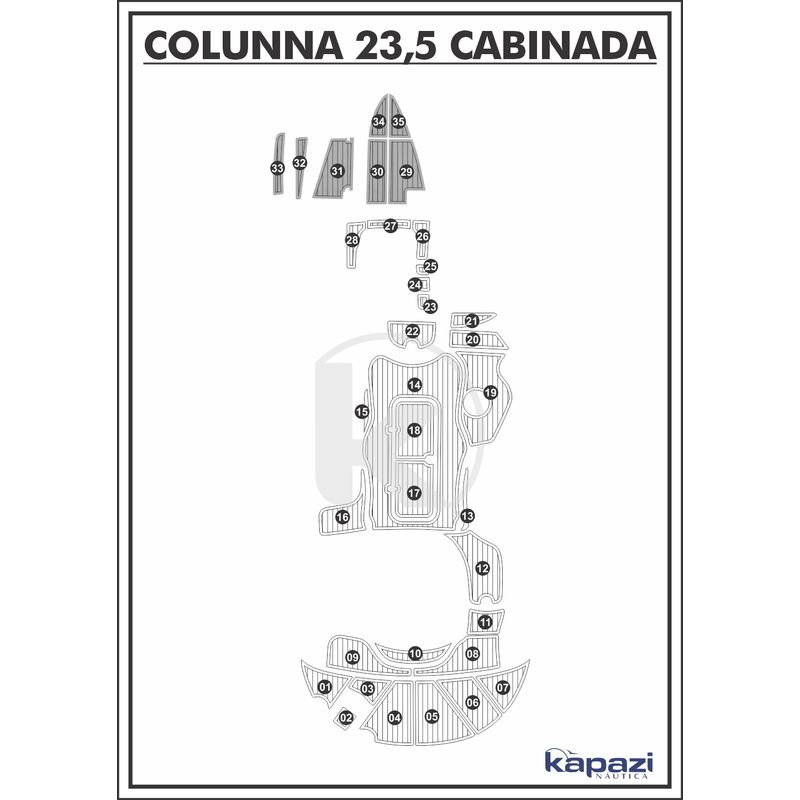 tapete-pvc-thermo-deck-comfort-para-colunna-235-cabinada-cabine-cinza-friso-preto