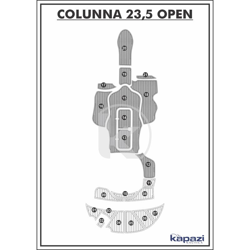 tapete-pvc-thermo-deck-comfort-para-colunna-235-open-cockpit-cinza-friso-preto
