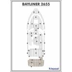 Tapete-PVC-Thermo-Deck-Classic-para-Bayliner-2655-Plataforma-Areia-friso-Preto