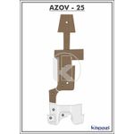 Tapete-PVC-Thermo-Deck-Beach-para-Azov-Z-260-Cockpit-Natural-friso-Preto