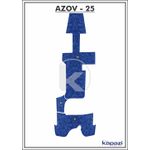 Tapete-Textil-Nauti-Clean-para-Azov-Z-260-Completo-Azul-Maritimo-com-Borda