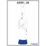 Tapete-Textil-Nauti-Clean-para-Azov-Z-380-Open-Plataforma-Azul-Maritimo-com-Borda