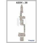 Tapete-PVC-Thermo-Deck-Classic-para-Azov-Z-380-Open-Completo-Areia-friso-Preto