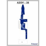 Tapete-PVC-Vinil-Kap-para-Azov-Z-380-Open-Gourmet-Cockpit-Azul-Royal