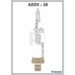 Tapete-EVA-Soft-Tech-para-Azov-Z-380-Open-Gourmet-Plataforma-Areia-friso-Preto
