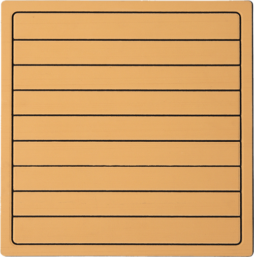 Amostra - Tapete EVA Soft Tech - Madeira friso Preto