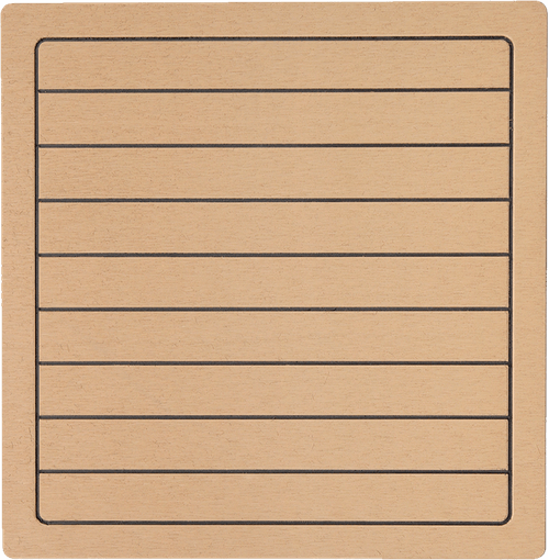 Amostra - Tapete PVC Thermo Deck Beach - Madeira friso Preto