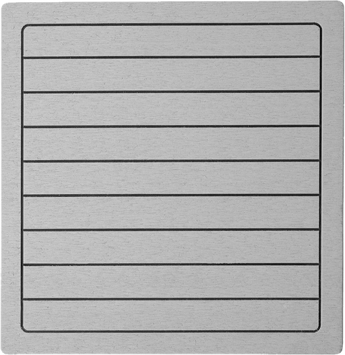 Amostra - Tapete PVC Thermo Deck Beach - Cinza friso Preto